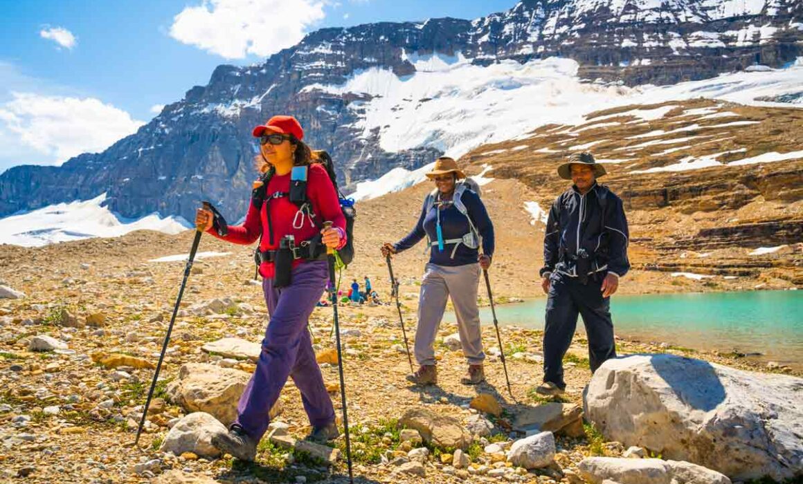 Commercial photography in the Canadian Rockies for Parks Canada.