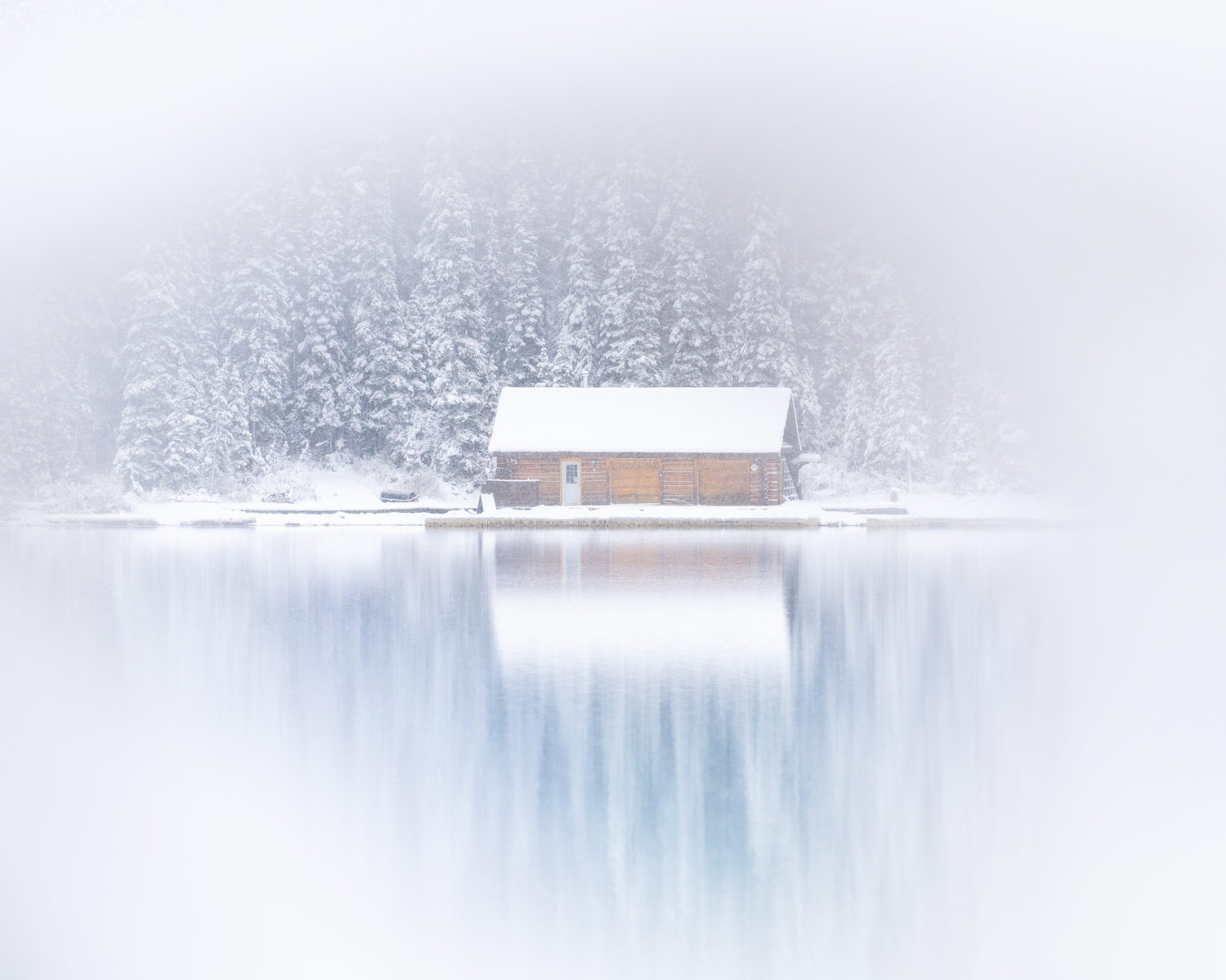 winter-window-Lake-Louise-Nick-Fitzhardinge-Photography